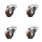 Service Caster 3 Inch High Temp Glass Filled Nylon Wheel Swivel Bolt Hole Caster Set SCC SCC-BH20S314-GFNSHT-4 - alternate 1